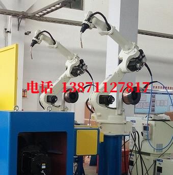 龙胜弧焊机器人工作站